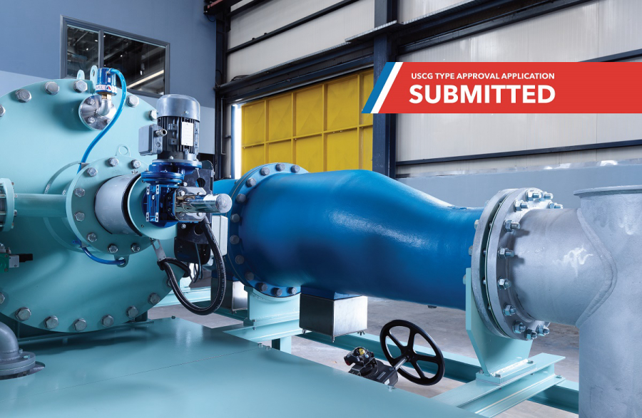 ERMA FIRST Submits Final USCG Type Approval Application