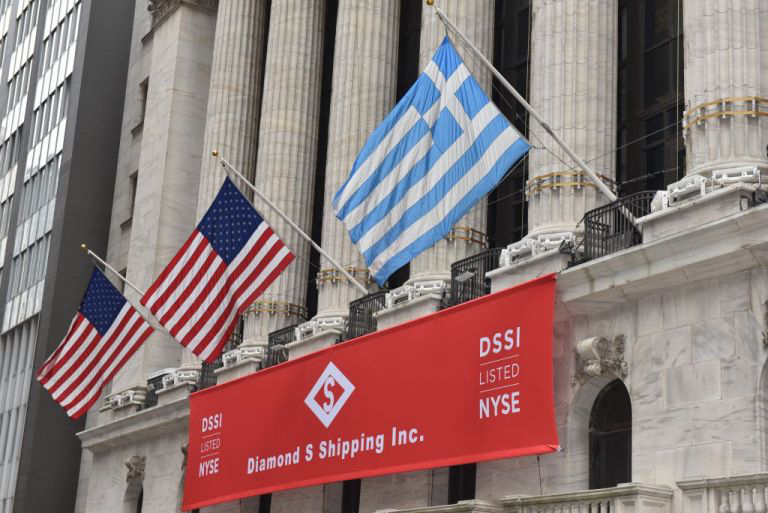&Eta; Diamond S Shipping &chi;&tau;ύ&pi;&eta;&sigma;&epsilon; &tau;&omicron; &kappa;&omicron;&upsilon;&delta;&omicron;ύ&nu;&iota; &sigma;&tau;&eta; Wall Street